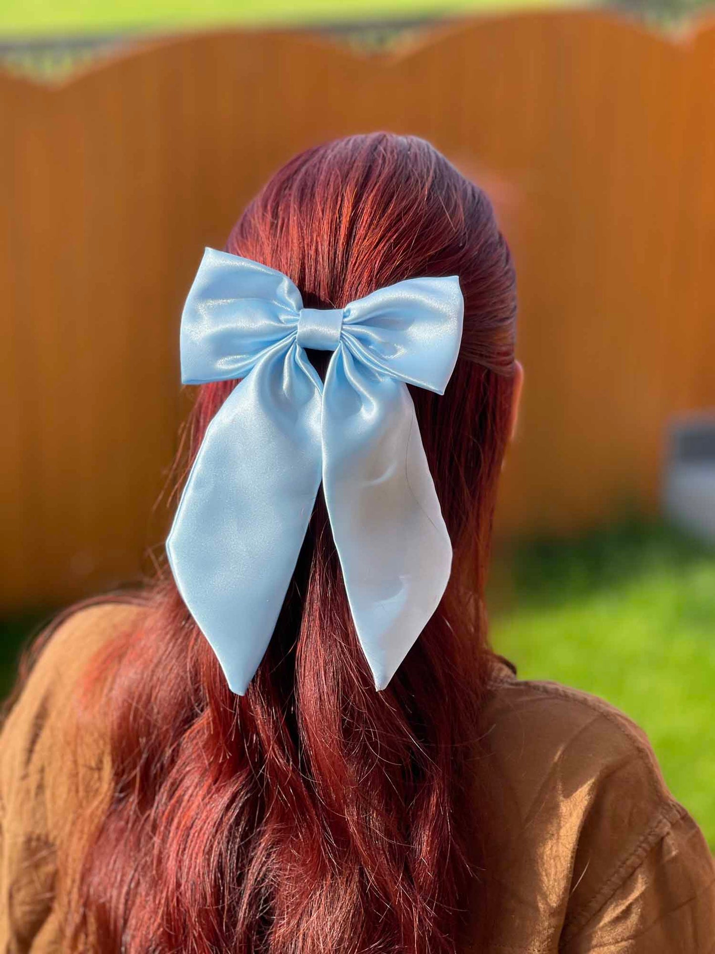 Blue Navy HairBow