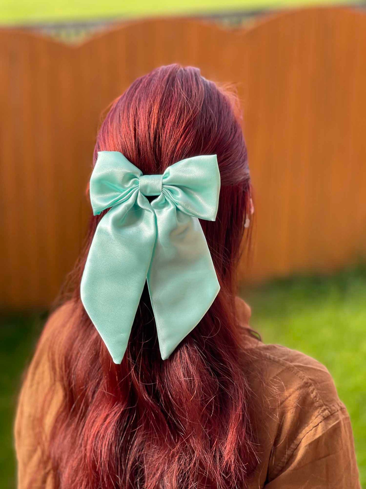 Green Mint HairBow