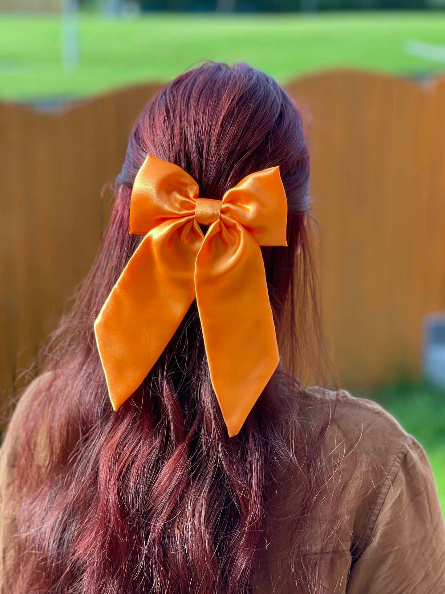 Orange HairBow