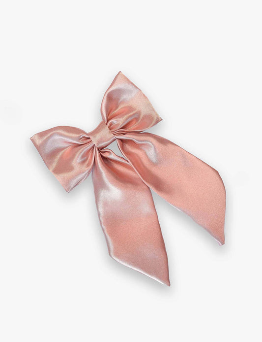 Pink Rose Gold HairBow