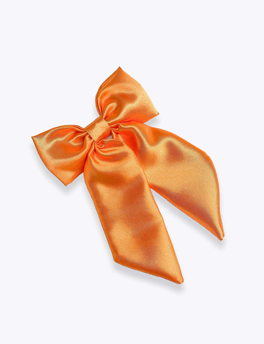 Orange HairBow